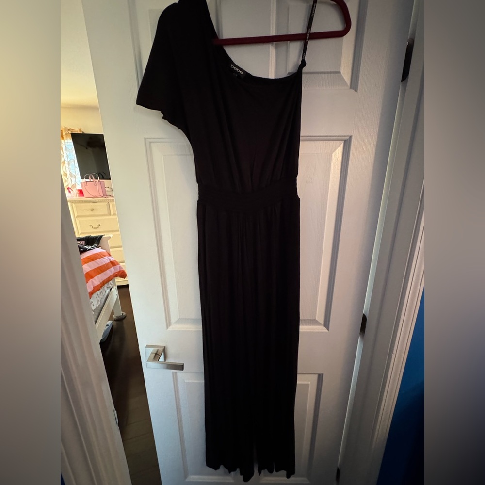 Bebe Knitted Black Jumpsuit